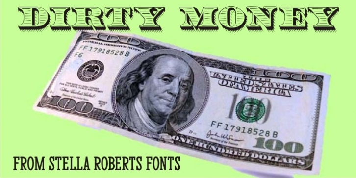 Dirty Money SRF Font Download