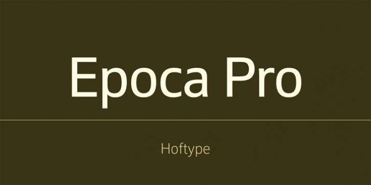 Epoca Pro Font Download