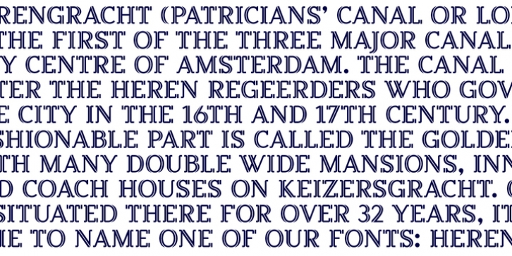 AT Move Herengracht Font Download