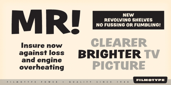 Filmotype Power Font Download