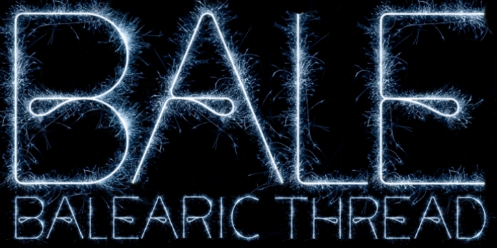 Balearic Thread Font Download