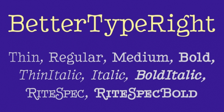BetterTypeRight Font Download