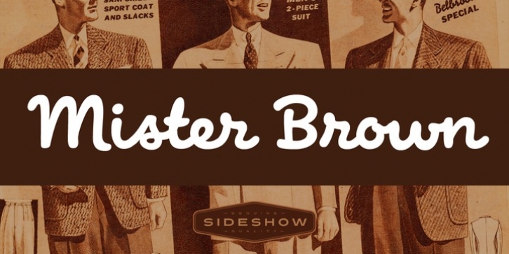 Mister Brown Font Download