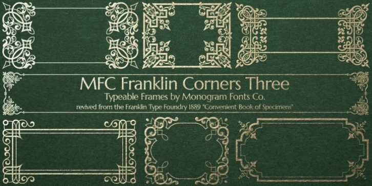 MFC Franklin Corners Three Font Download