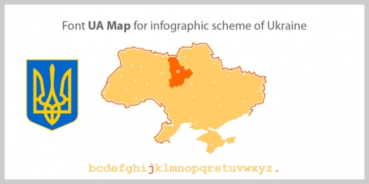 UA Map Font Download