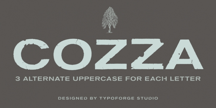 Cozza Font Download