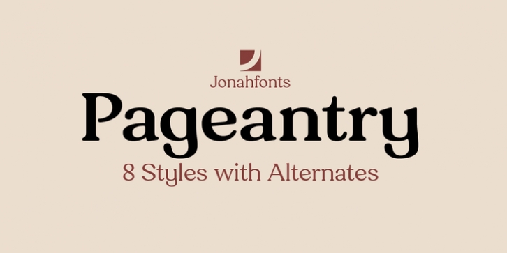 Pageantry Font Download