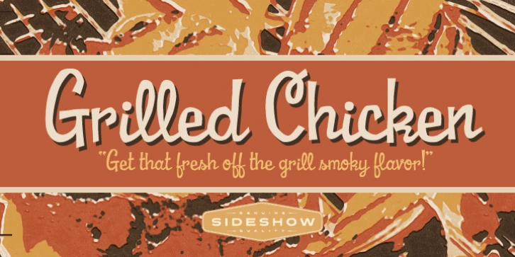 Grilled Chicken Font Download