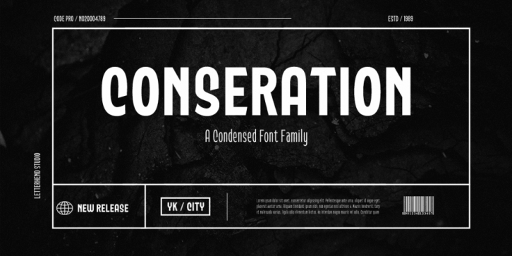 Conseration Font Download