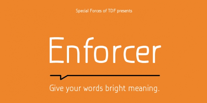 Enforcer Font Download
