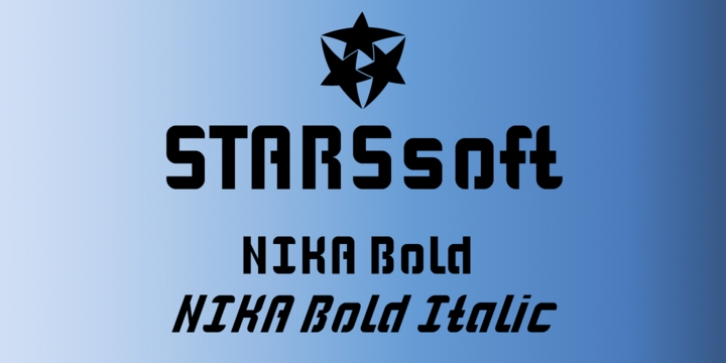 STARSsoft Nika Font Download