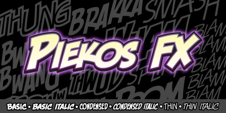 Piekos FX BB Font Download