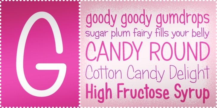 Candy Round BTN Font Download