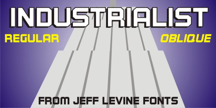 Industrialist JNL Font Download
