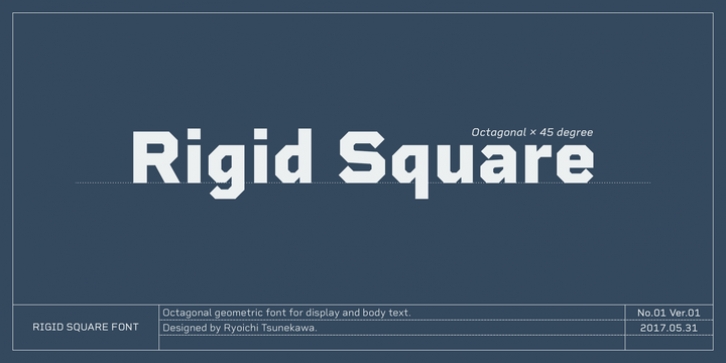 Rigid Square Font Download
