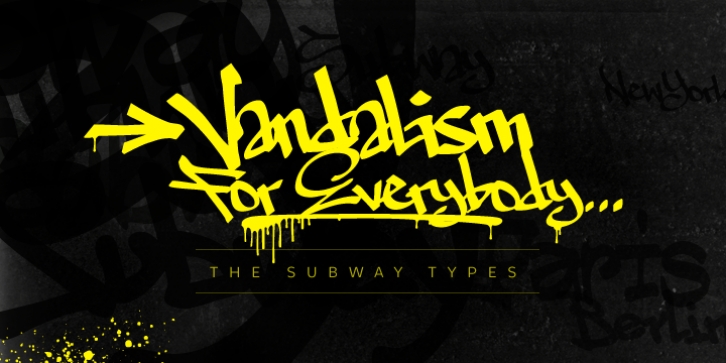 The Subway Types Font Download