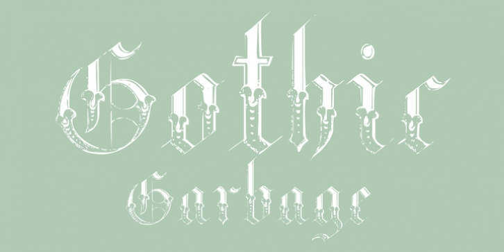 Gothic Garbage Font Download