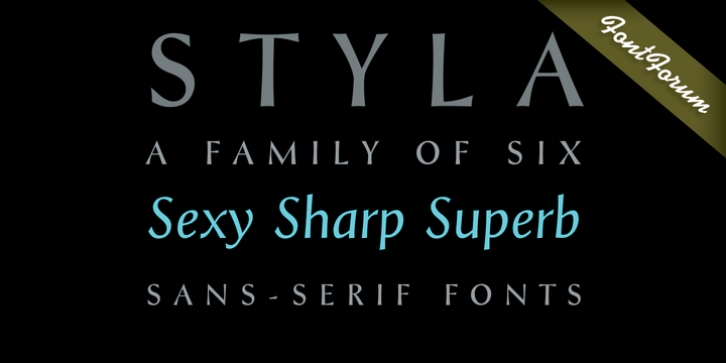 Styla Pro Font Download