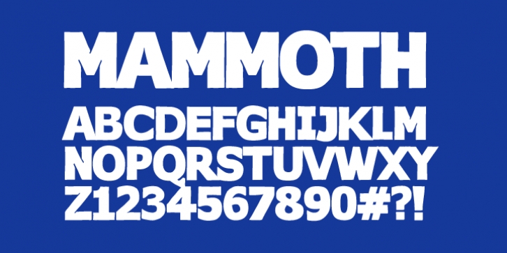 FT Mammoth Font Download