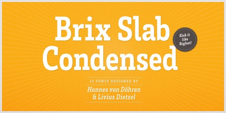 Brix Slab Condensed Font Download