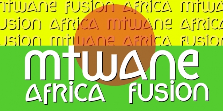 Mtwane Font Download