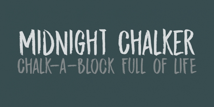 Midnight Chalker Font Download