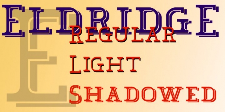 Eldridge Font Download