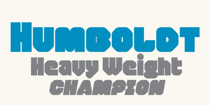 EB Humboldt Font Download