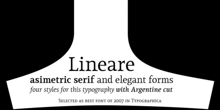 Lineare Font Download