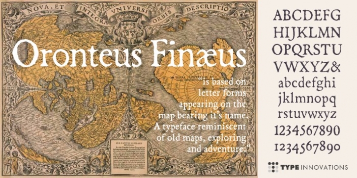 Oronteus Finaeus Font Download