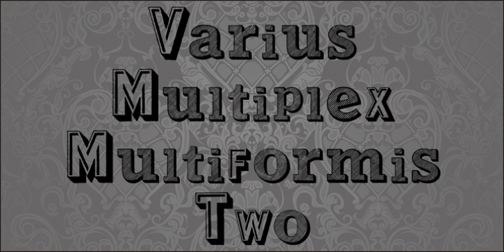 Varius Multiplex Multiformis Font Download