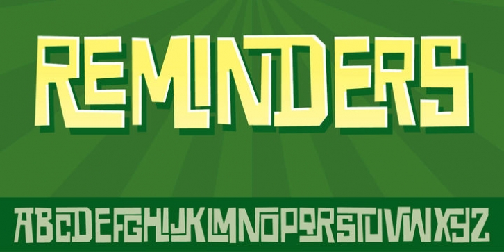 Reminders Font Download