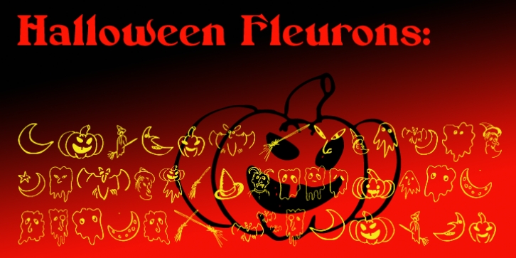 Halloween Fleurons Font Download