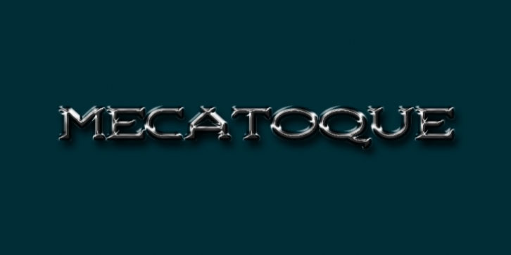 Mecatoque Font Download