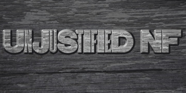 Unjustified NF Font Download