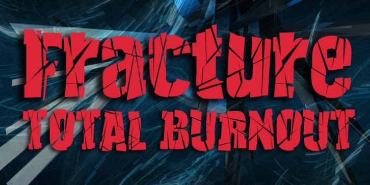 Fracture Font Download