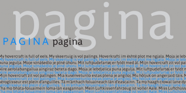 Pagina Font Download