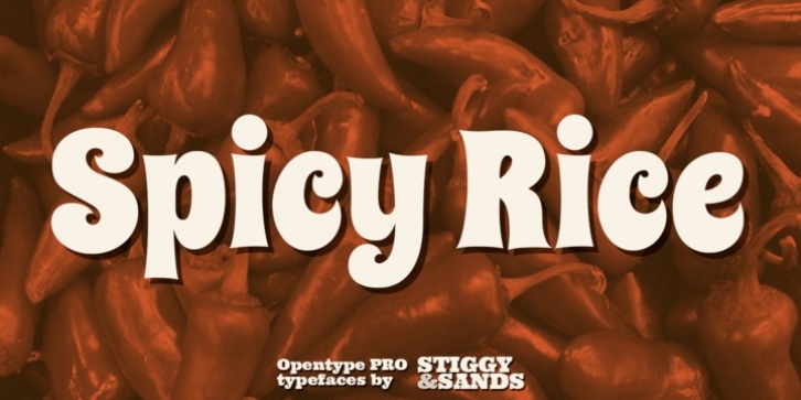 Spicy Rice Pro Font Download