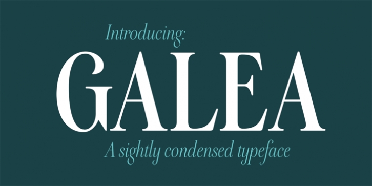 Galea Display Font Download