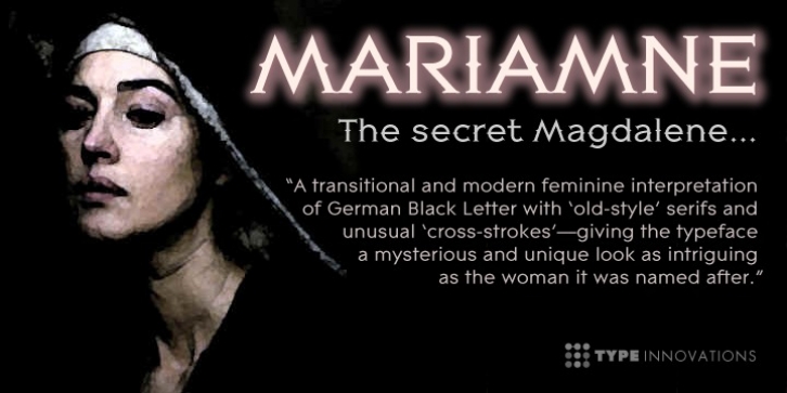 MARIAMNE Font Download