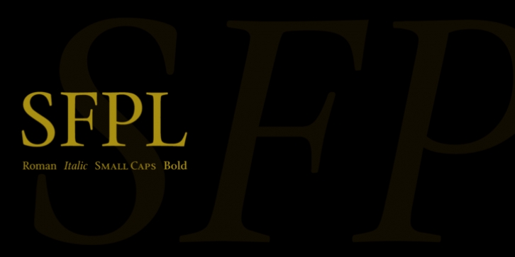 SFPL Font Download