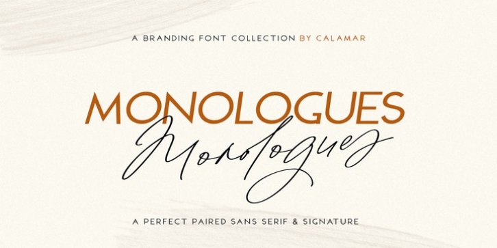 Monologues Font Download