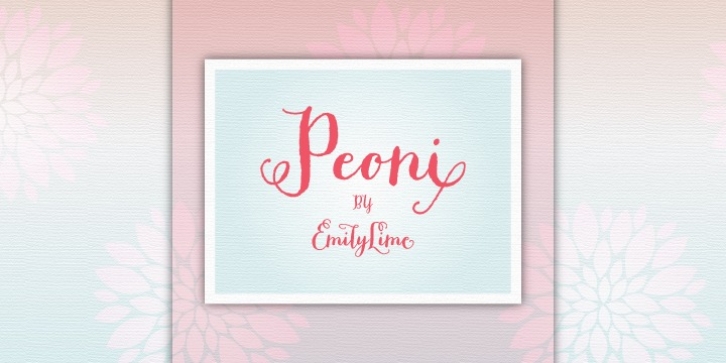Peoni Pro Font Download