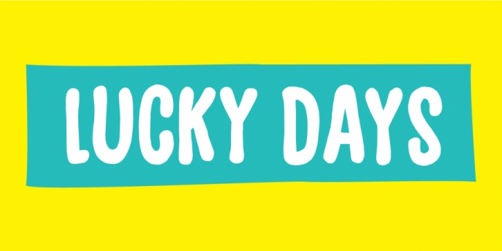 Lucky Days Font Download