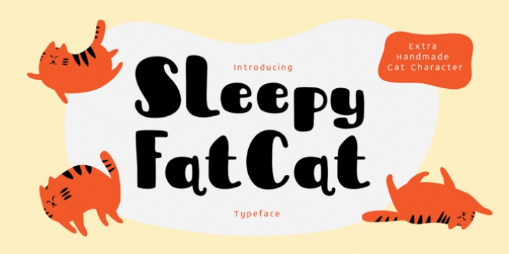 Sleepy Fat Cat Font Download