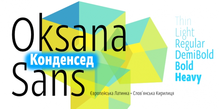 Oksana Sans Condensed Font Download