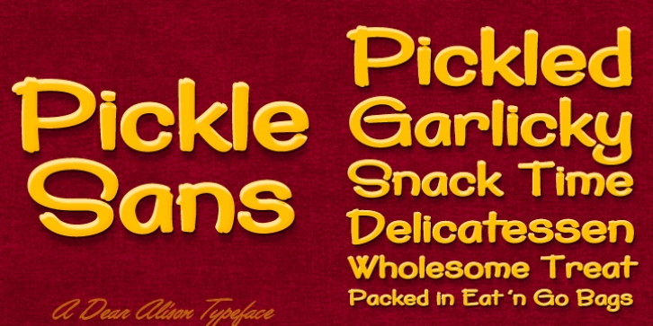 Pickle Sans Font Download