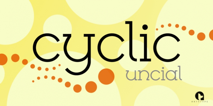 Cyclic Uncial Font Download