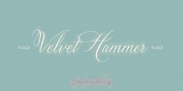 Velvet Hammer Font Download