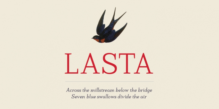 Lasta Font Download